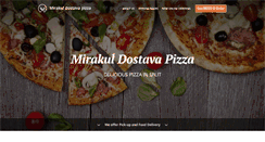 Desktop Screenshot of mirakul-pizza.com